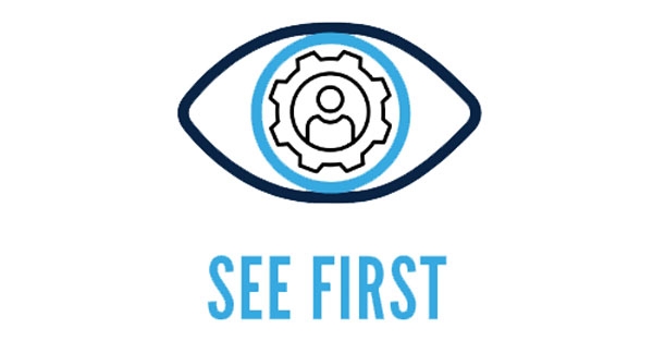 The See First logo